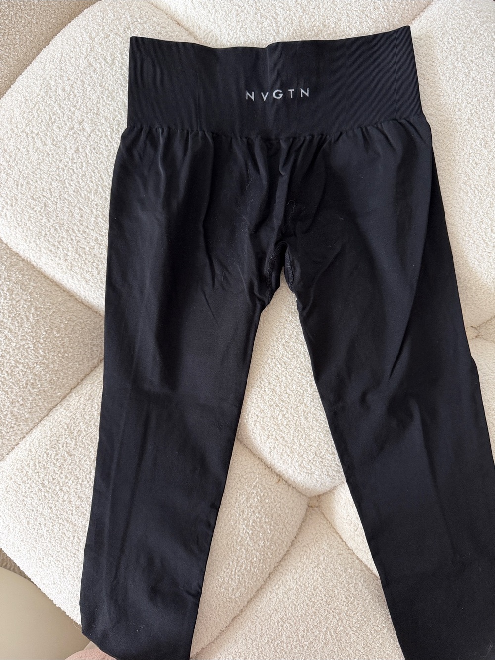 NVGTN Black High-Waist leggings